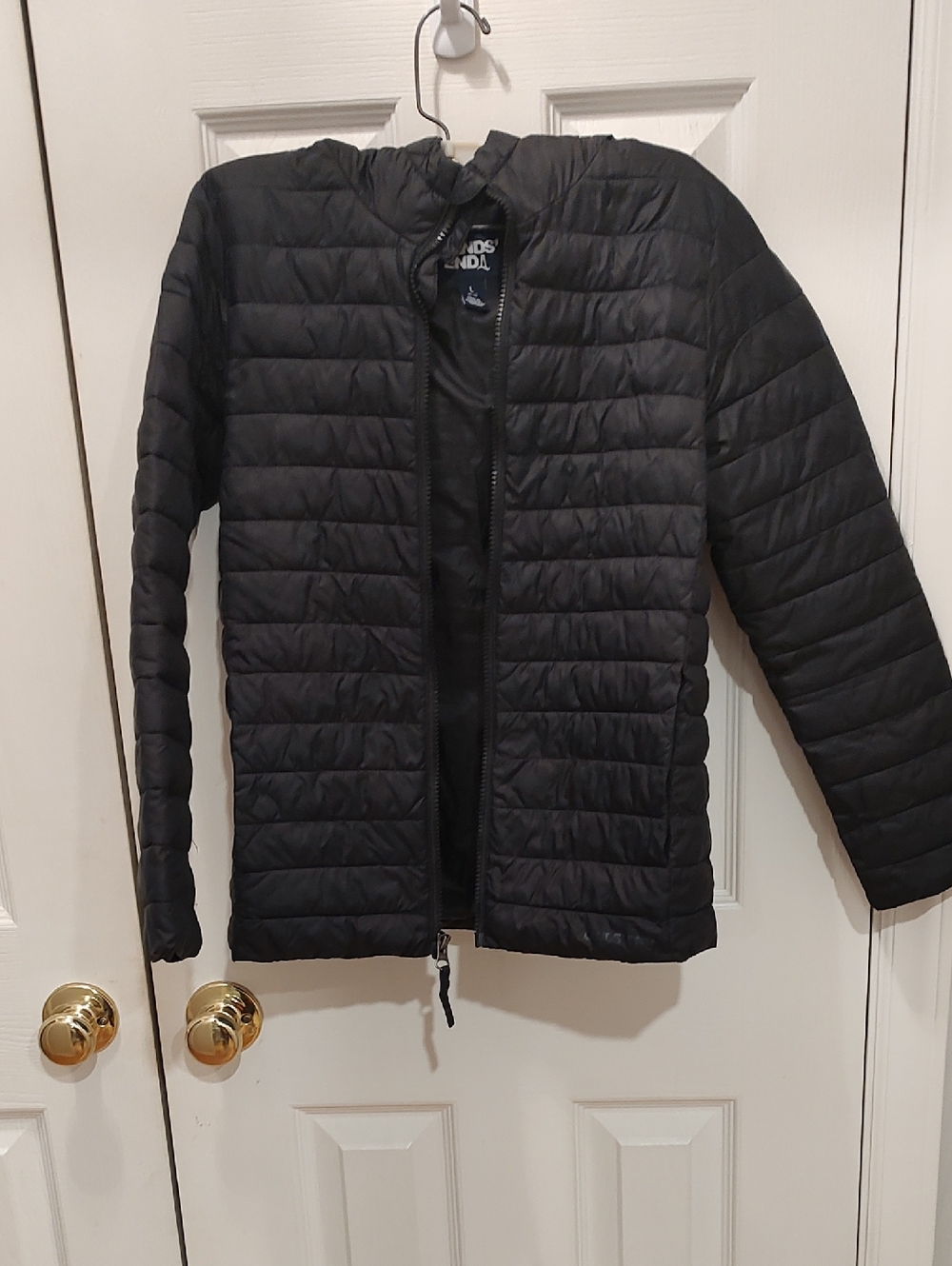 Girls.Lands End Jacket With Hood